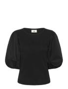 Kboda Tee Tops T-shirts & Tops Short-sleeved Black Karen By Simonsen