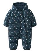 Nbfmay Suit Aop1 Outerwear Coveralls Snow-ski Coveralls & Sets Navy Na...