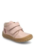Shoes - Flat - With Velcro Boots Støvler Pink ANGULUS