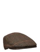 Barbour Cheviot Flat Cap Accessories Headwear Flat Caps Khaki Green Ba...