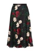 Raven Skirt Skirts Knee-length & Midi Skirts Black Ida Sjöstedt