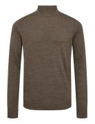 Bs Froder Regular Fit Knitwear Tops Knitwear Turtlenecks Brown Bruun &...