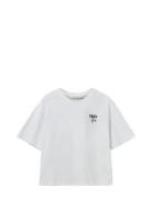Verasw T-Shirt Tops T-shirts & Tops Short-sleeved White Sofie Schnoor