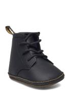1460 Crib Black Mason Pu Split+Mason Nw Synthetic Shoes Baby Booties B...