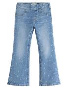 Freja Flared Leg Jeans Med Hjã¤Rtan Bottoms Jeans Bootcut Jeans Blue L...