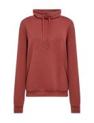 Sc-Banu Tops Sweatshirts & Hoodies Hoodies Red Soyaconcept