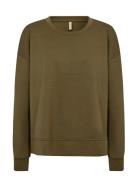 Sc-Banu Tops Sweatshirts & Hoodies Sweatshirts Green Soyaconcept