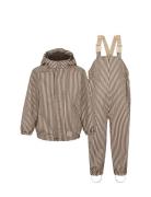 Oddy Set Outerwear Rainwear Rainwear Sets Beige MarMar Copenhagen