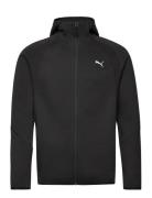 Evostripe Fz Hoodie Dk Sport Sweatshirts & Hoodies Hoodies Black PUMA