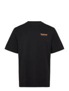 Rugged Active Gear Back Graphic Tee Designers T-Kortærmet Skjorte Blac...
