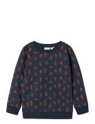 Nmmnenean Ls Swe Bru Pb Tops Sweatshirts & Hoodies Sweatshirts Navy Na...