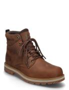 Mid Lace Up Waterproof Boot Snørestøvler Brown Timberland