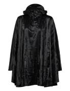 Cape W3 Outerwear Rainwear Rain Coats Black Rains