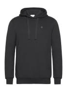 Arvid Basic Hood Badge Sweat - Gots Tops Sweatshirts & Hoodies Hoodies...
