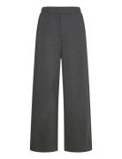 Gincetteiw Melange Pants Bottoms Trousers Straight Leg Grey InWear