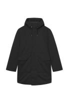 Wwhanes Parka Coat 25256 Parka Jakke Black WOOD WOOD