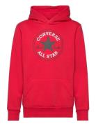 Po-Pull-Over Hoody Sport Sweatshirts & Hoodies Hoodies Red Converse