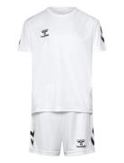 Hmllogo Set Kids Sport Sets With Short-sleeved T-shirt White Hummel