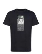 T-Shirt Tops T-Kortærmet Skjorte Black Armani Exchange