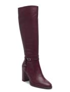 Treze 52 Lange Støvler Burgundy Wonders
