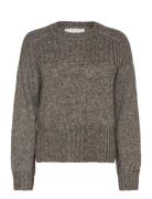Lohanna Tops Knitwear Jumpers Grey Munthe