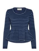 Lubay Tops Knitwear Jumpers Navy Munthe