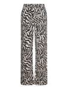 Dante6-Spotted Animalistic Jeans Bottoms Jeans Straight-regular Black ...
