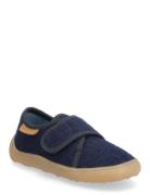 Bisgaard Pav Slippers Hjemmesko Navy Bisgaard
