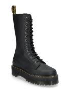 1B99 Quad Shoes Boots Ankle Boots Ankle Boots Flat Heel Black Dr. Mart...
