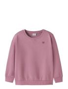 Nmfvima Ls Sweat Bru Noos Tops Sweatshirts & Hoodies Sweatshirts Pink ...