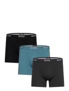 Boxerbr 3P Power Boxershorts Black BOSS