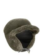 Faux Fur Cap Accessories Headwear Hats Winter Hats Grey Mini Rodini