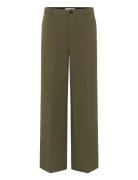 Ninnesapw Pa Bottoms Trousers Wide Leg Khaki Green Part Two