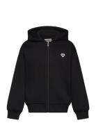 Hmljr Loose Zip Hoodie Bee Sport Sweatshirts & Hoodies Hoodies Black H...