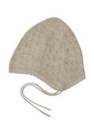 Baby Pointelle Hat Accessories Headwear Hats Baby Hats Beige FUB