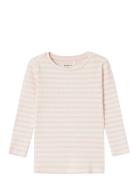 Nmfsuraja Xsl Ls Top Noos Tops T-shirts Long-sleeved T-Skjorte Pink Na...
