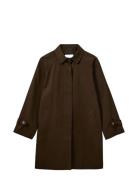 Filippasw Coat Tynd Frakke Brown Sofie Schnoor