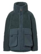 Utha Outerwear Fleece Outerwear Fleece Jackets Navy Molo