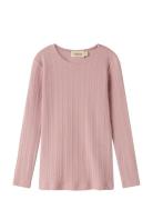 Tamra Tops T-shirts Long-sleeved T-Skjorte Pink MarMar Copenhagen