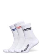 Hml3-Pack Socks Sportswear Sport Sport Clothing Sport Socks White Humm...