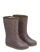 Thermo Boots Print Shoes Rubberboots High Rubberboots Brown En Fant