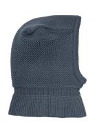 Balaclava Wool Knit Windstop Accessories Headwear Balaclava Blue Hutte...