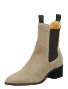 St Broomly Chelsea Boot Støvlet Chelsea Boot Beige GANT