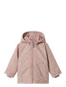 Nmfmaxi Pa Jacket Aop Noos Foret Jakke Pink Name It