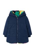 Reversible Parka Parka Jakke Multi/patterned Boboli
