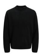 Jjeurban Jack Knit Crew Neck Sn Tops Knitwear Round Necks Black Jack &...