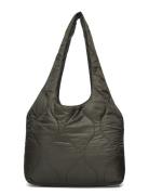 Padded Nylon Tote Bag Bags Totes Green Weekday