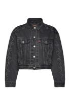Shrunken 90S No Pleat Bejewele Jakke Denimjakke Black Levi's®