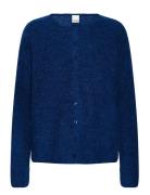 Ihkamara Ca13 Tops Knitwear Cardigans Blue ICHI