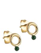Studs, Dotta Accessories Jewellery Earrings Studs Gold Enamel Copenhag...